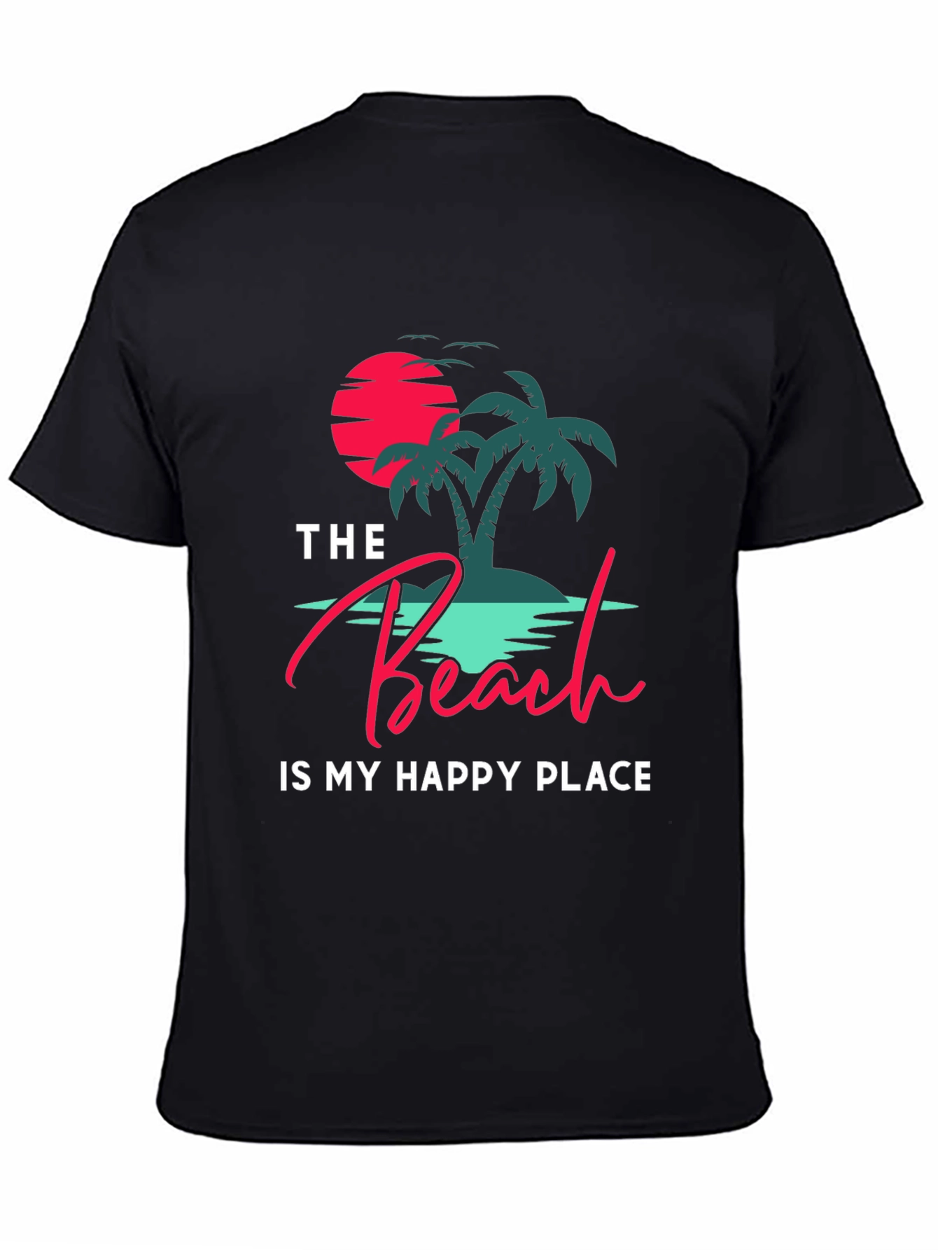 Beach Is My Happy Place Graphic Tee