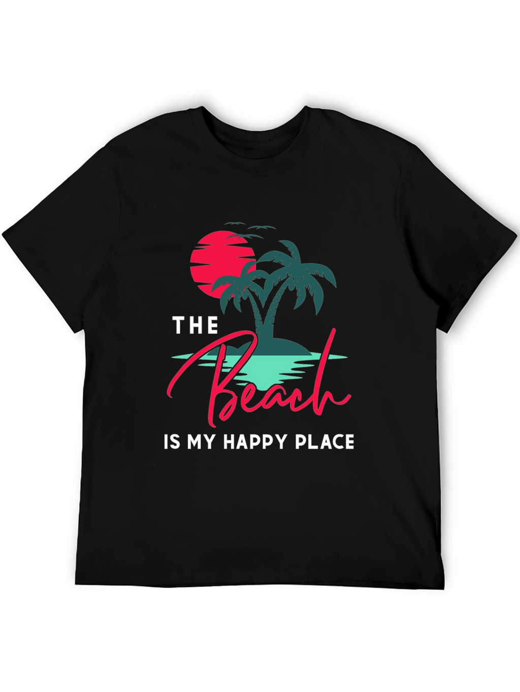 Beach Is My Happy Place Graphic Tee
