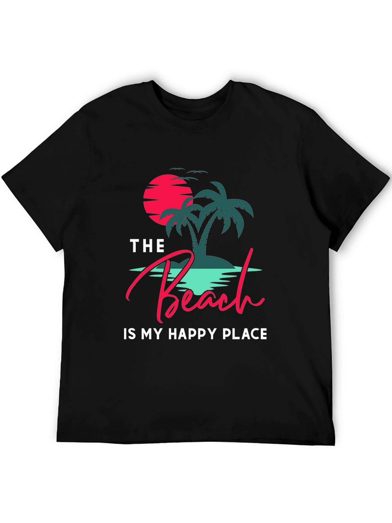 Beach Is My Happy Place Graphic Tee