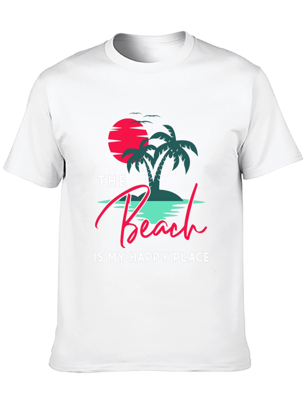 Beach Is My Happy Place Graphic Tee