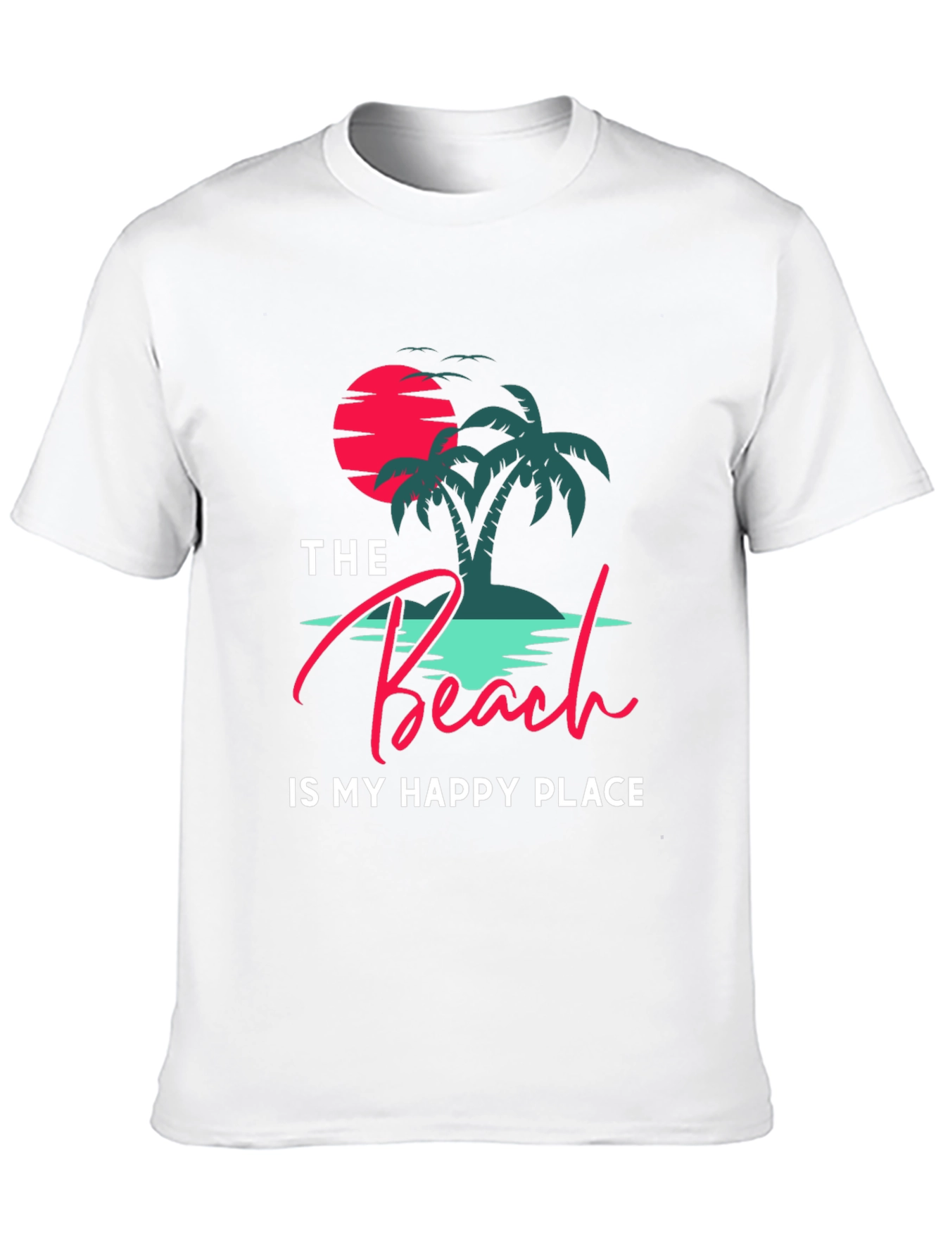 Beach Is My Happy Place Graphic Tee