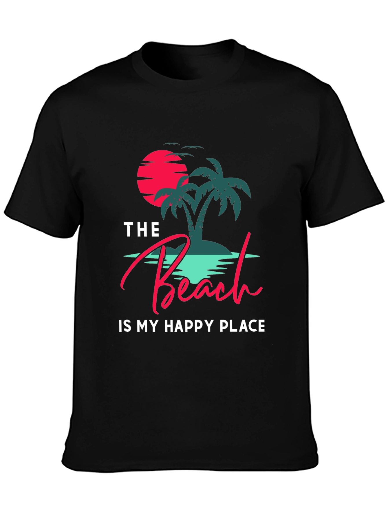 Beach Is My Happy Place Graphic Tee
