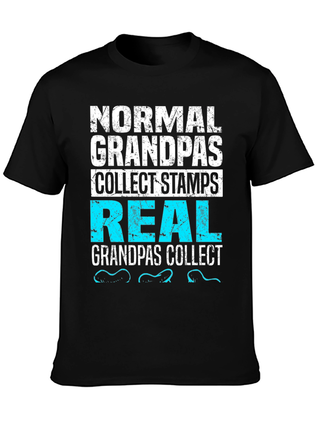 Normal Grandpas Collect Stamps T-Shirt