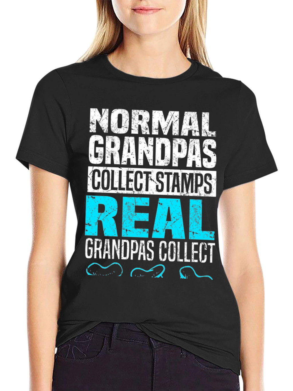 Normal Grandpas Collect Stamps T-Shirt