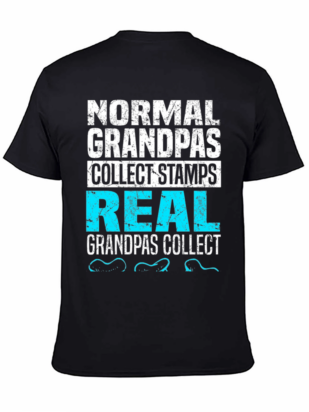 Normal Grandpas Collect Stamps T-Shirt