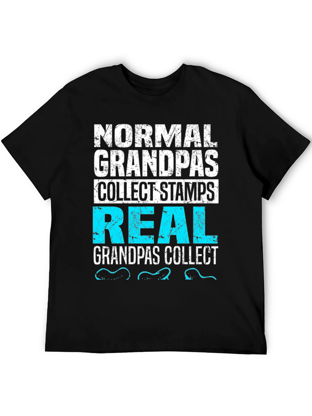 Normal Grandpas Collect Stamps T-Shirt