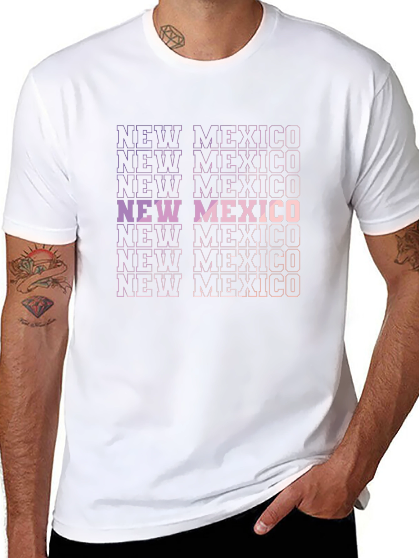 New Mexico Graphic Print T-Shirt