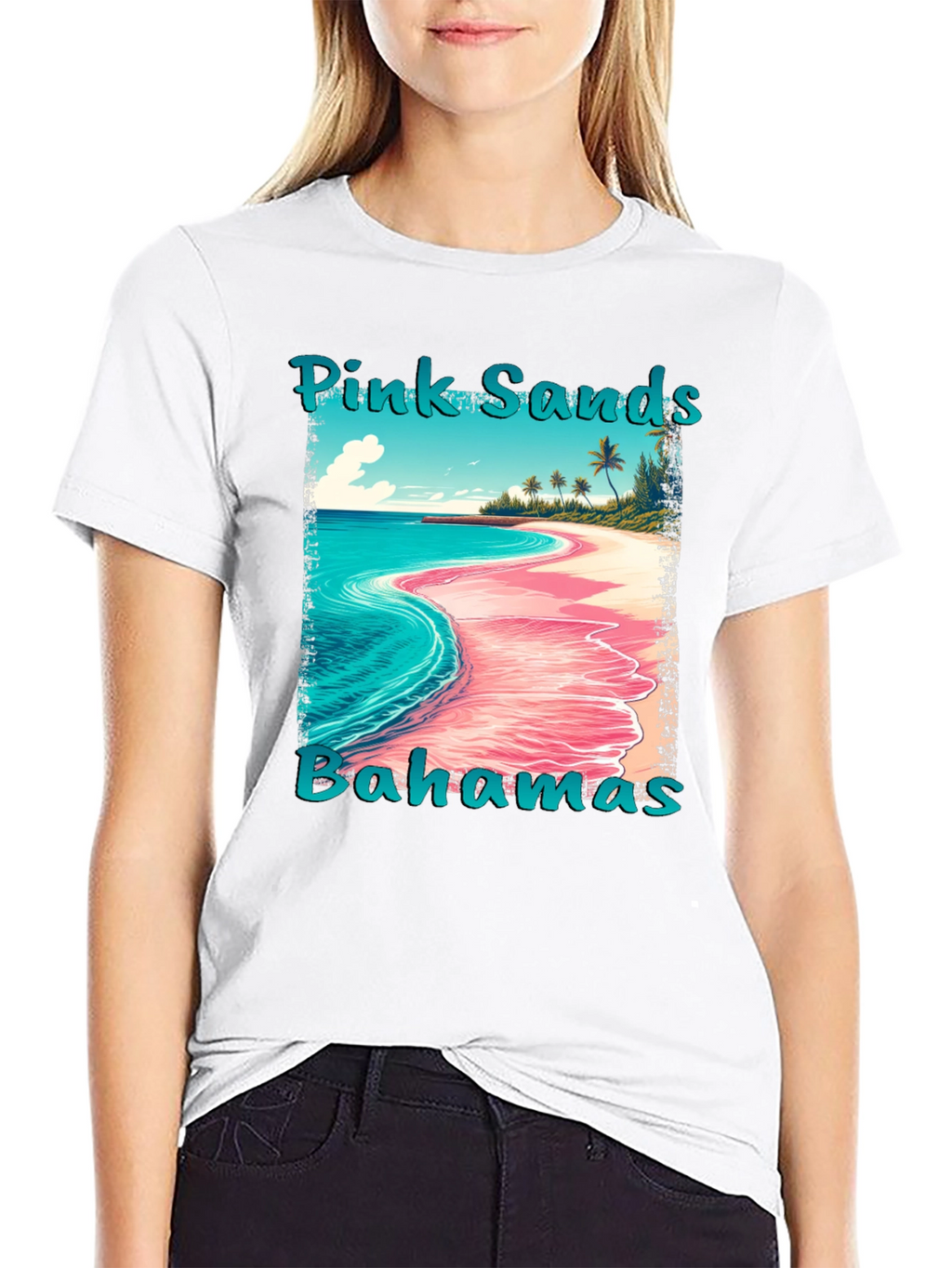 Pink Sands Bahamas Graphic Tee