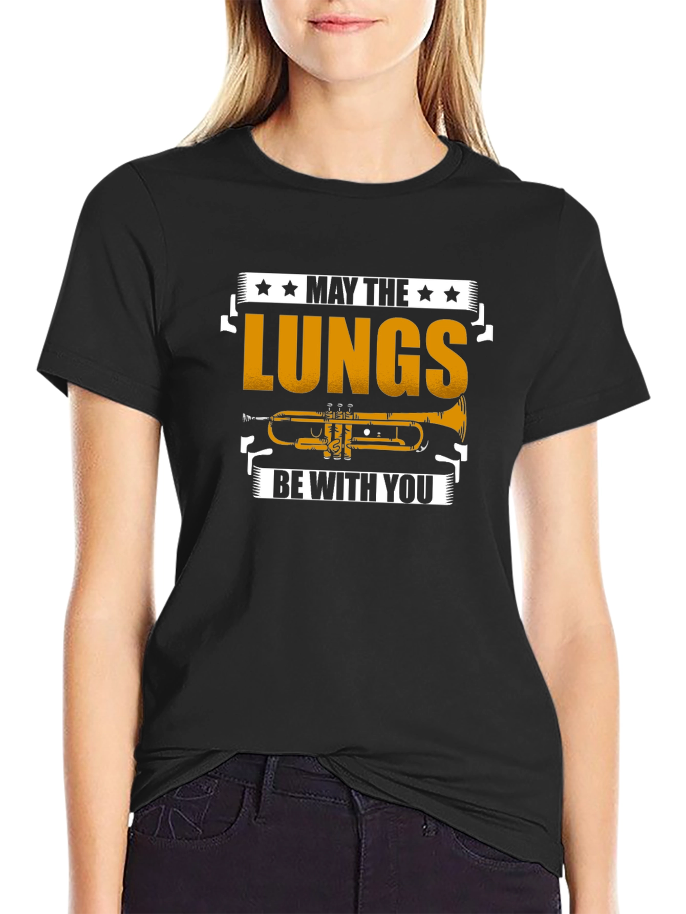 May The Lungs Be With You Graphic T-Shirt