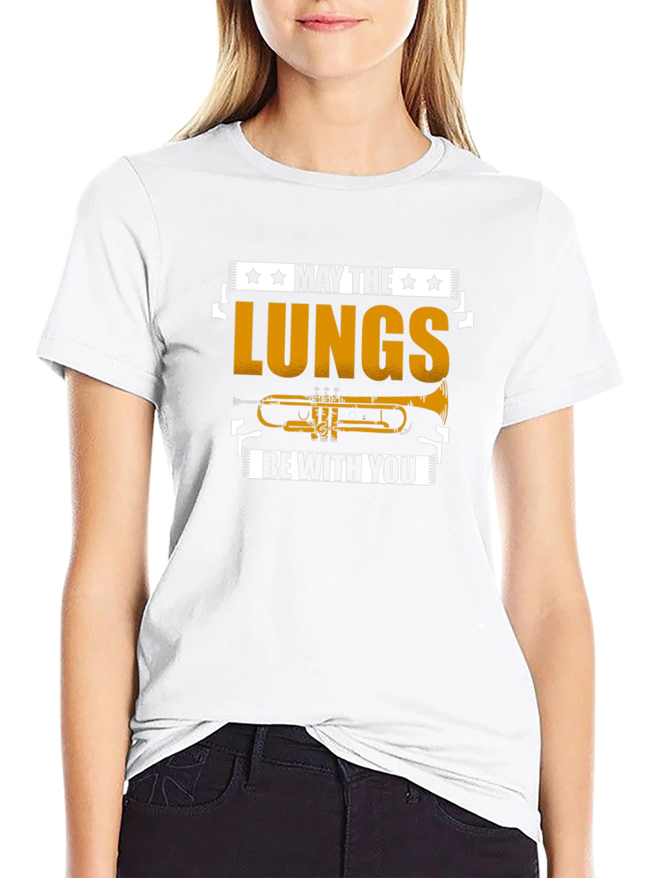 May The Lungs Be With You Graphic T-Shirt