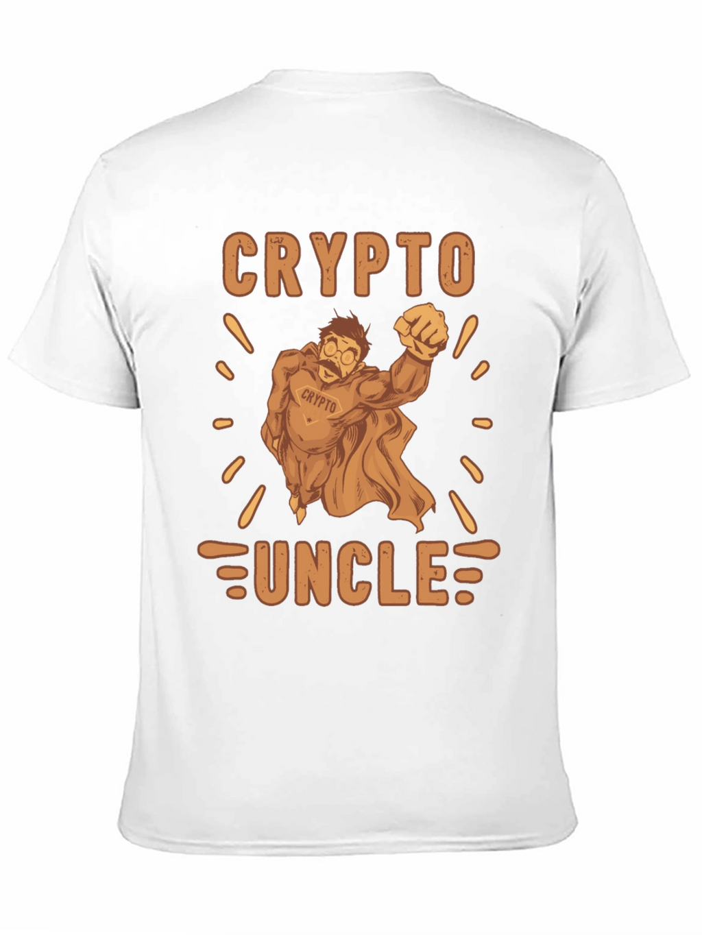 Crypto Uncle T-Shirt - Funny Bitcoin Investor Tee