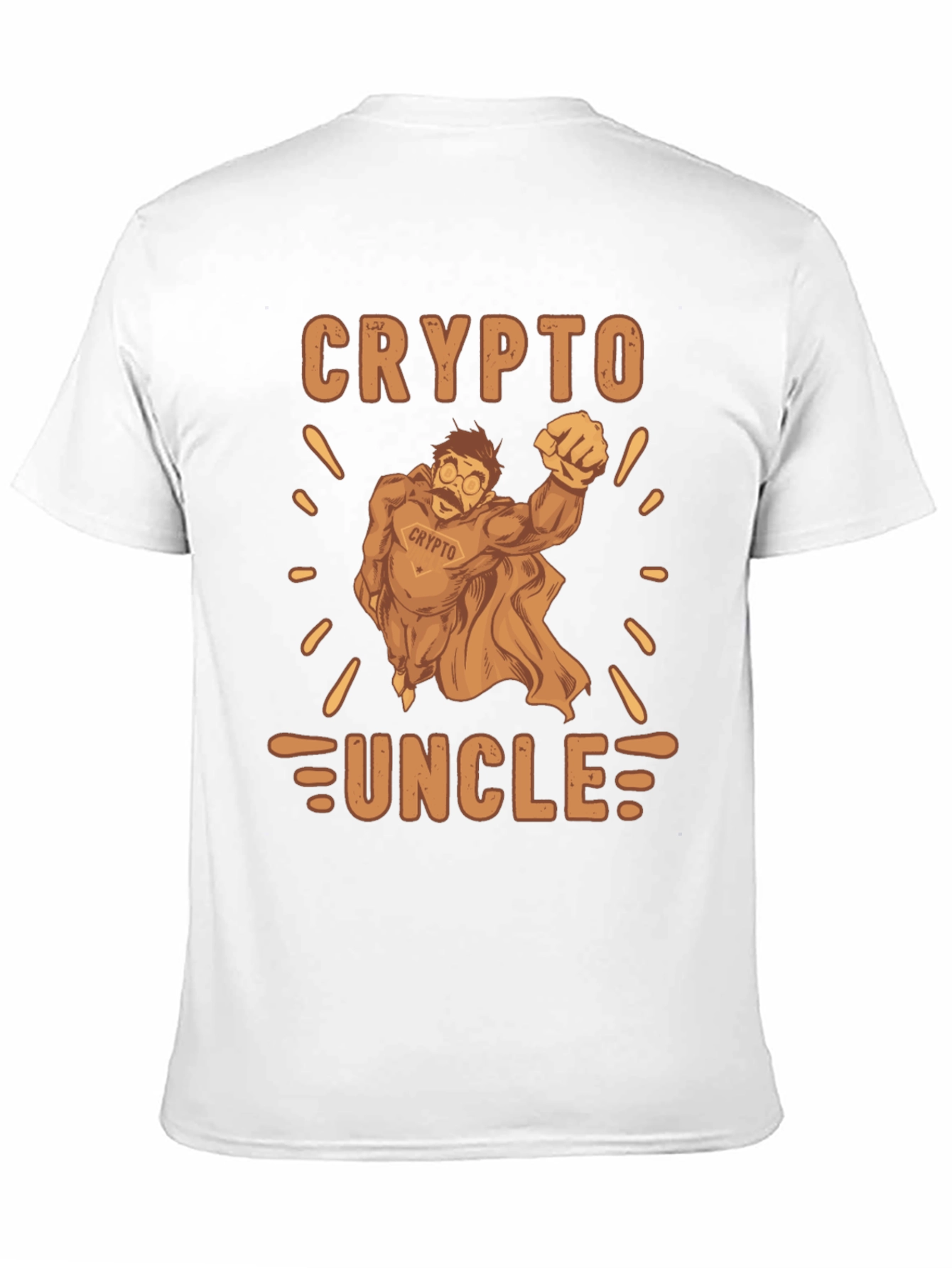 Crypto Uncle T-Shirt - Funny Bitcoin Investor Tee