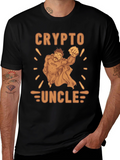 Crypto Uncle T-Shirt - Funny Bitcoin Investor Tee