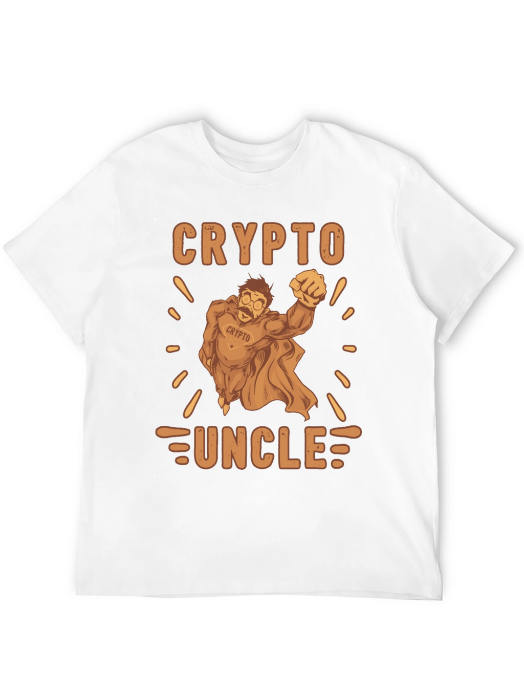 Crypto Uncle T-Shirt - Funny Bitcoin Investor Tee