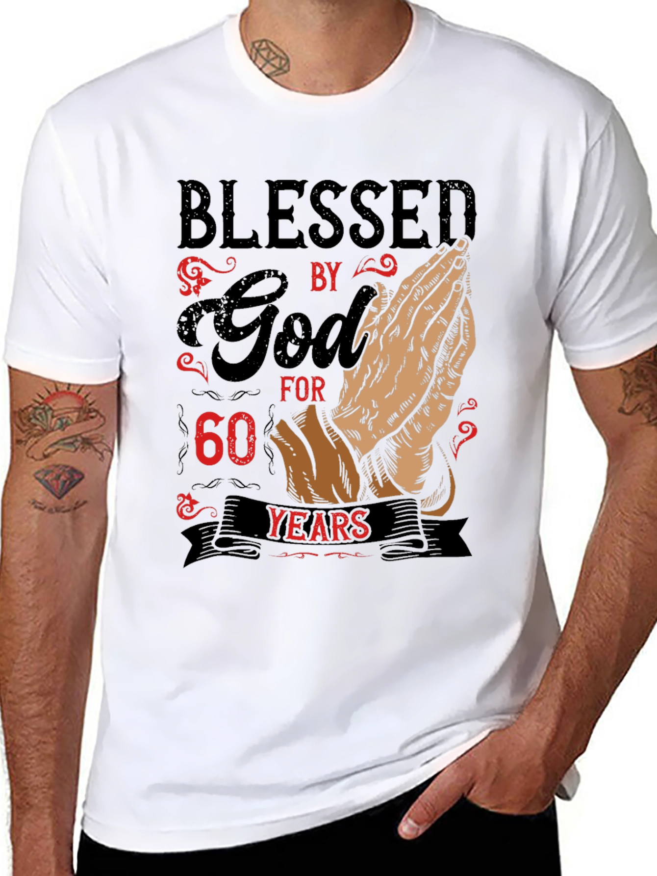 Blessed by God for 60 Years T-Shirt