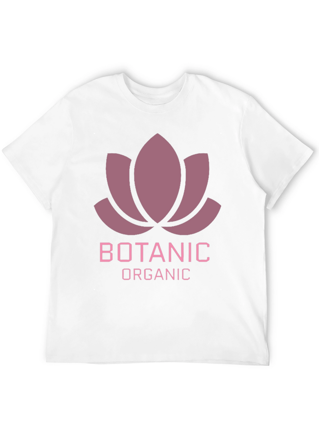 Botanic Organic Graphic Tee - Black Casual T-Shirt