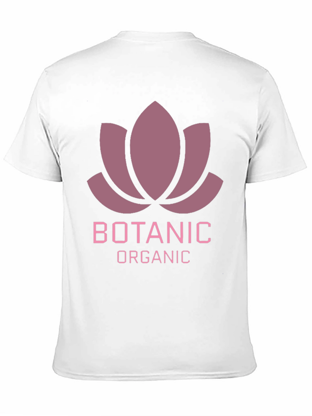 Botanic Organic Graphic Tee - Black Casual T-Shirt