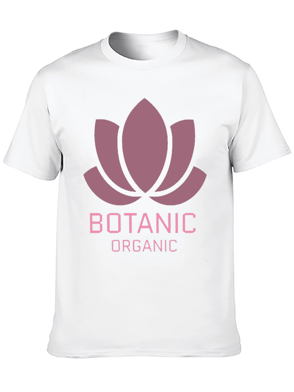 Botanic Organic Graphic Tee - Black Casual T-Shirt