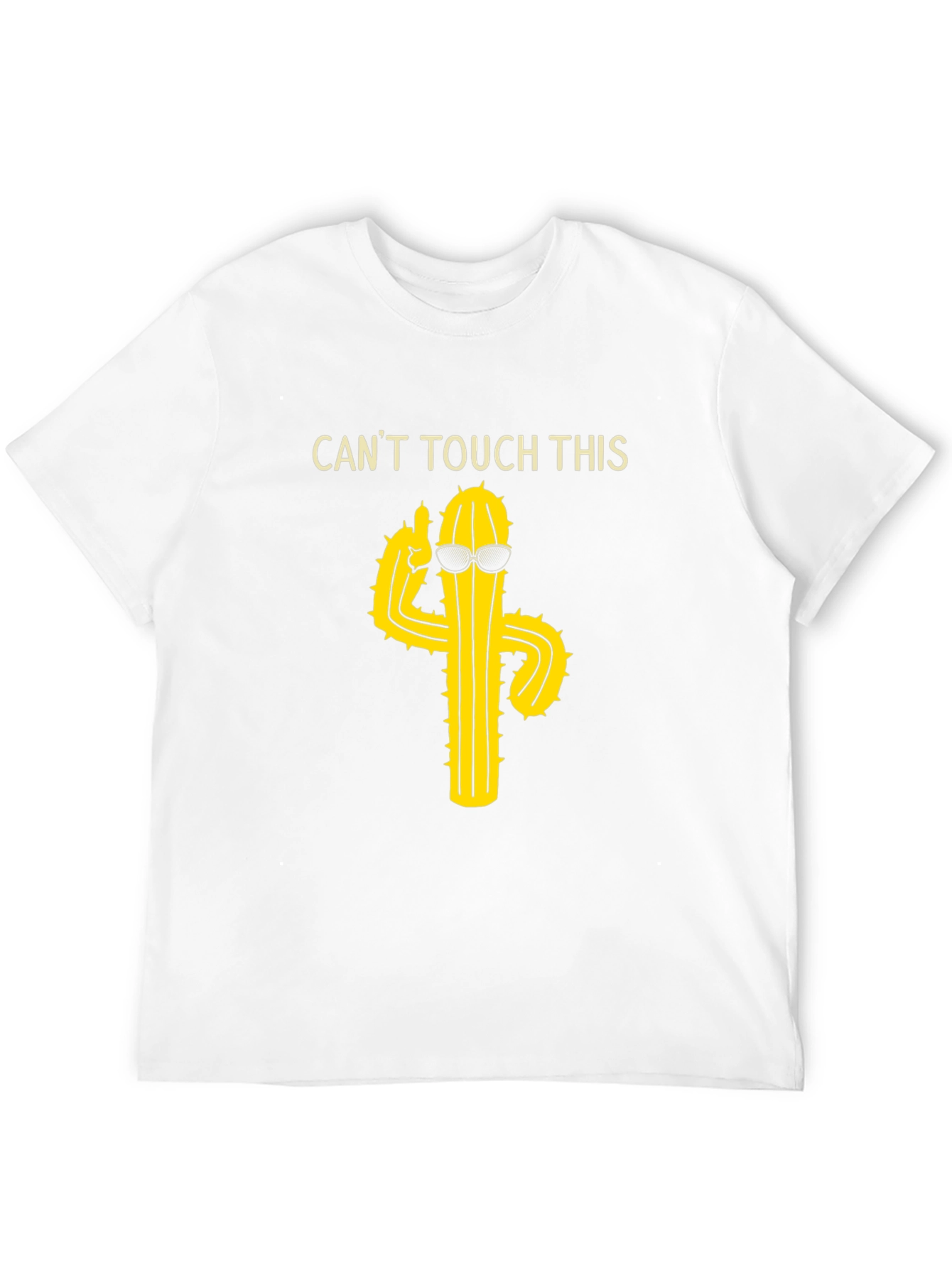 Cool Cactus T-Shirt - Cant Touch This Tee