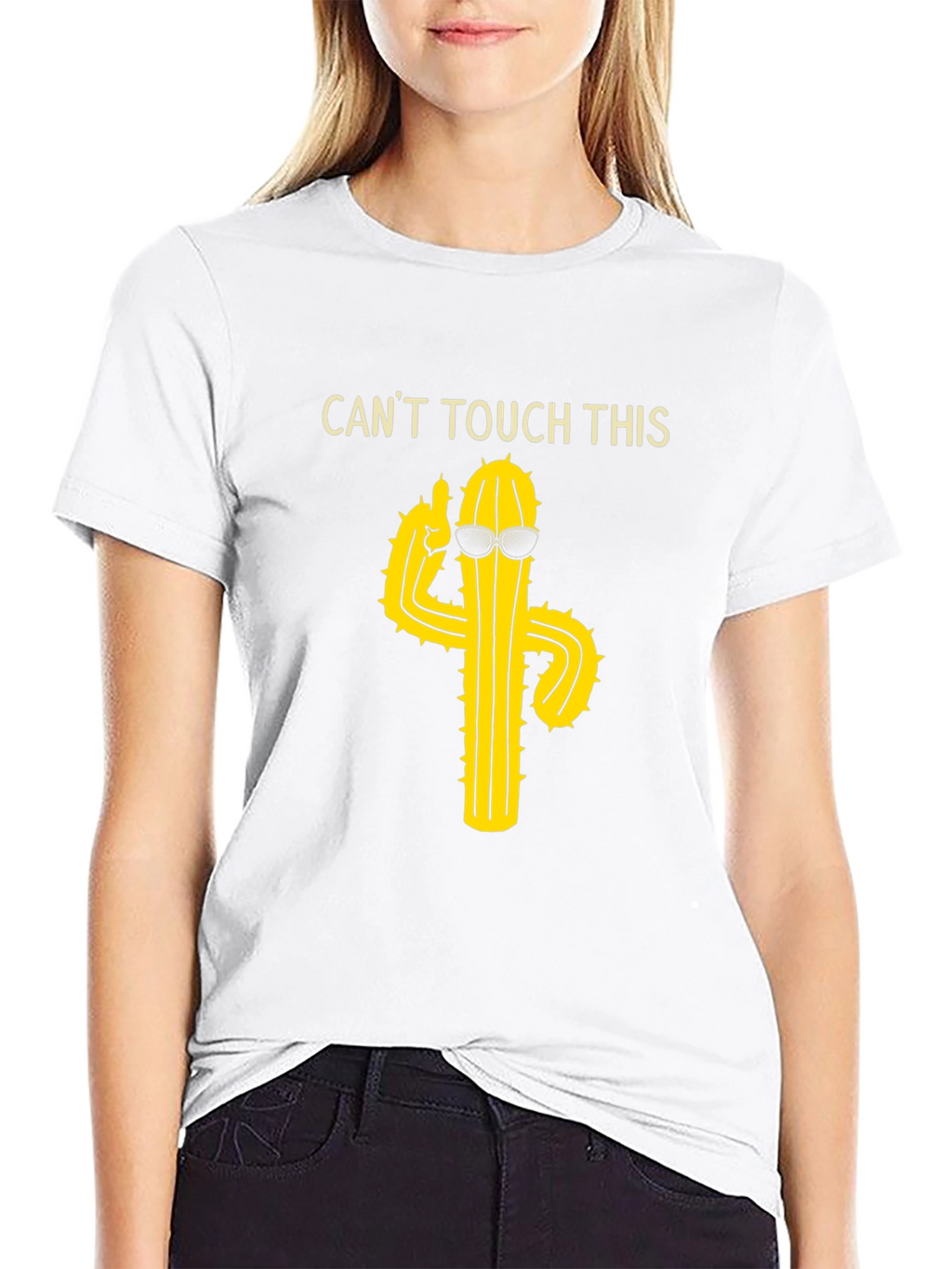 Cool Cactus T-Shirt - Cant Touch This Tee