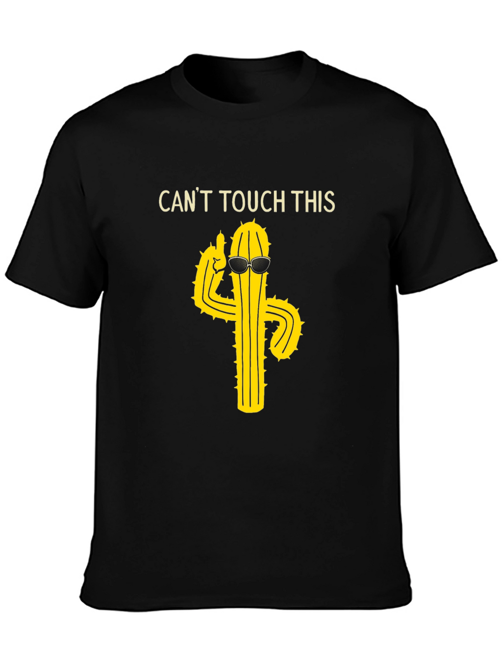 Cool Cactus T-Shirt - Cant Touch This Tee