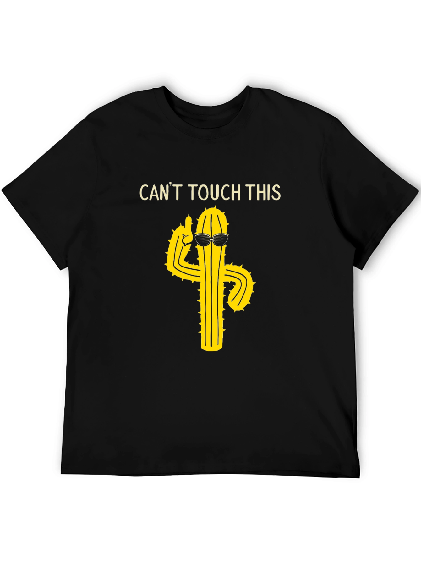 Cool Cactus T-Shirt - Cant Touch This Tee