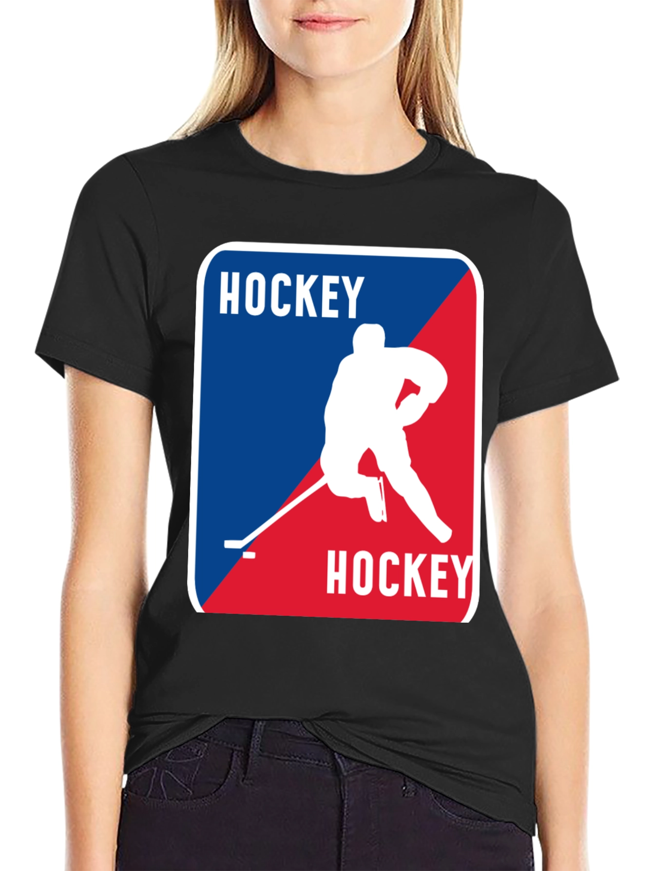 Hockey Graphic Tee: Retro Sports Style Shirt