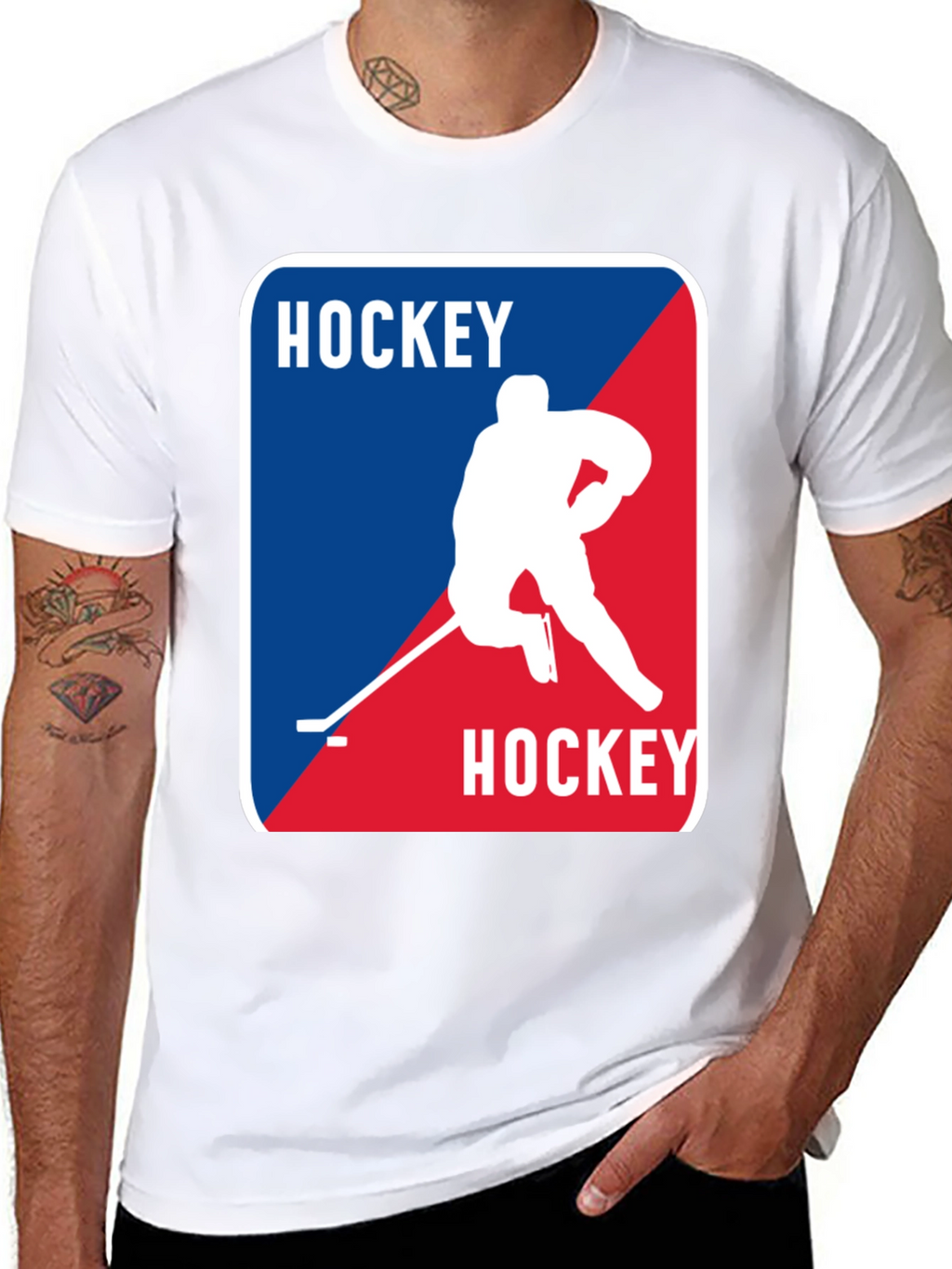 Hockey Graphic Tee: Retro Sports Style Shirt