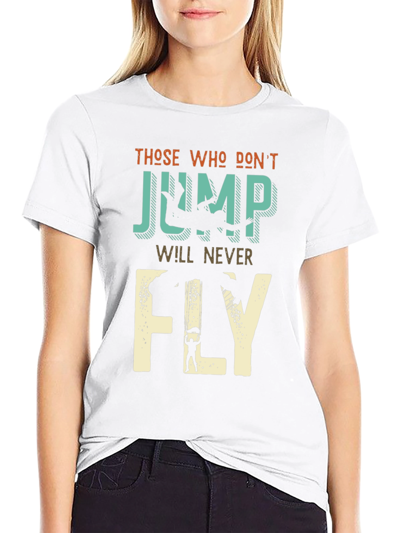 Skydiving T-Shirt - Those Who Dont Jump
