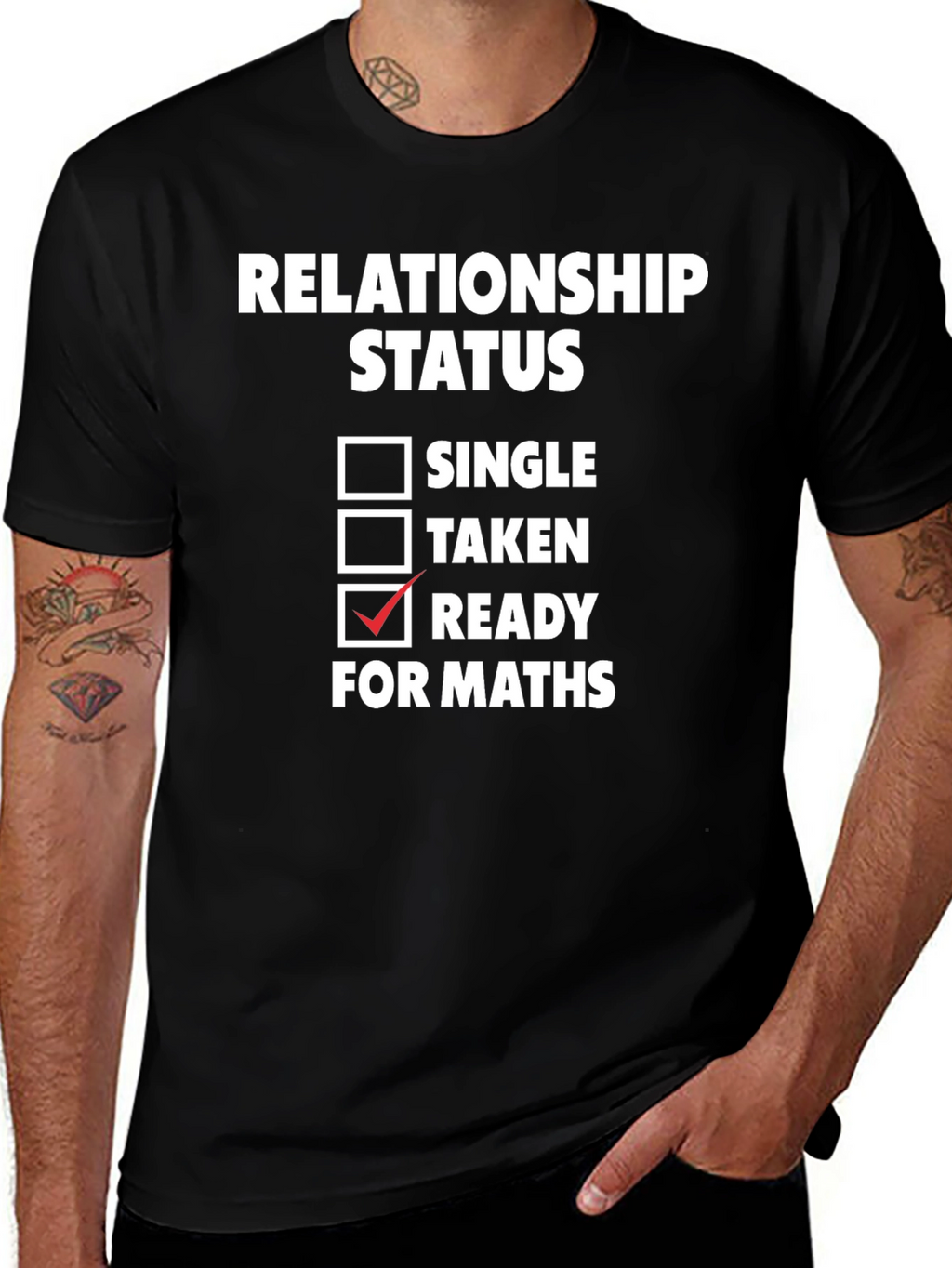 Ready for Maths Graphic Tee - Funny T-Shirt