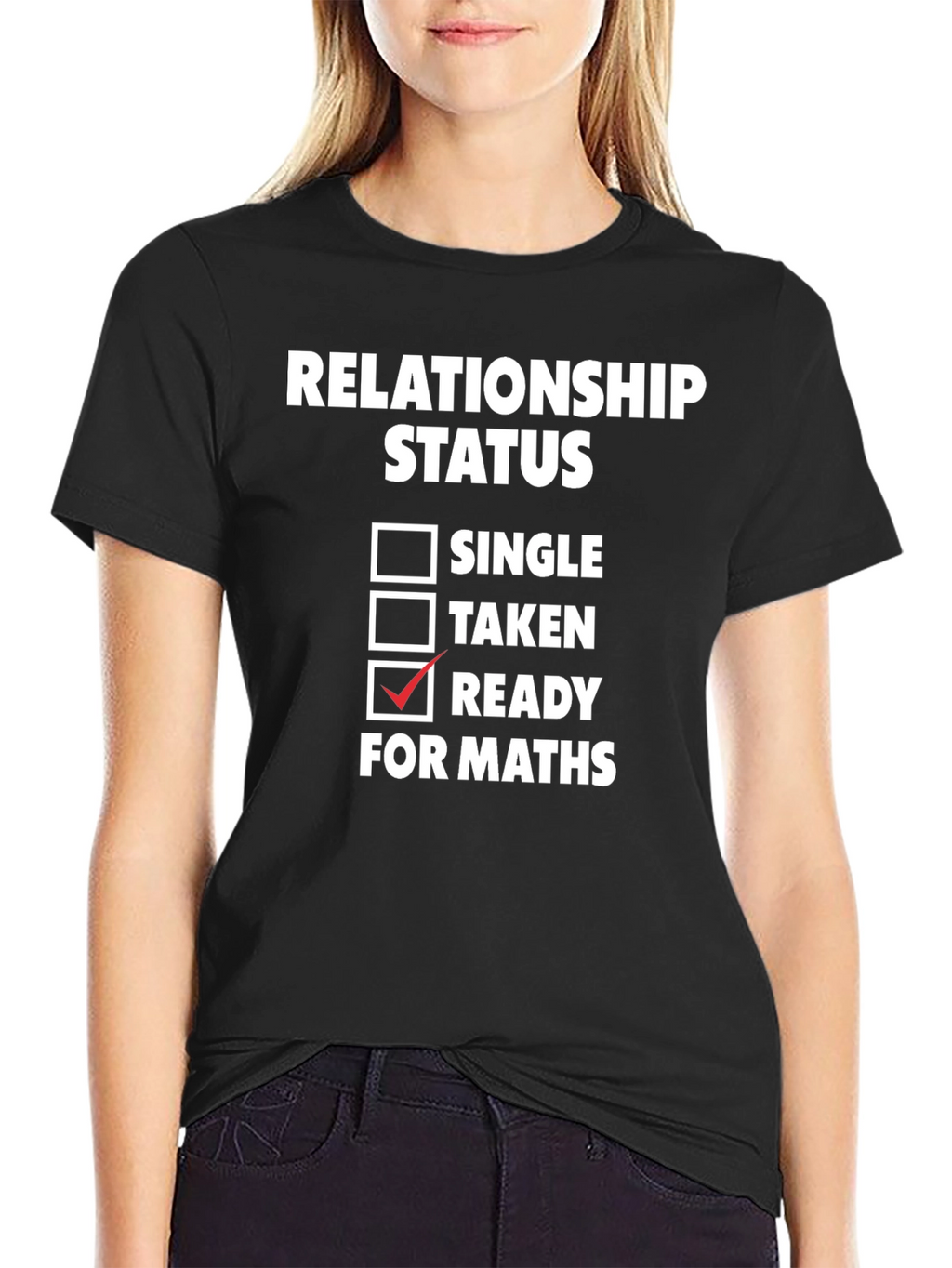 Ready for Maths Graphic Tee - Funny T-Shirt