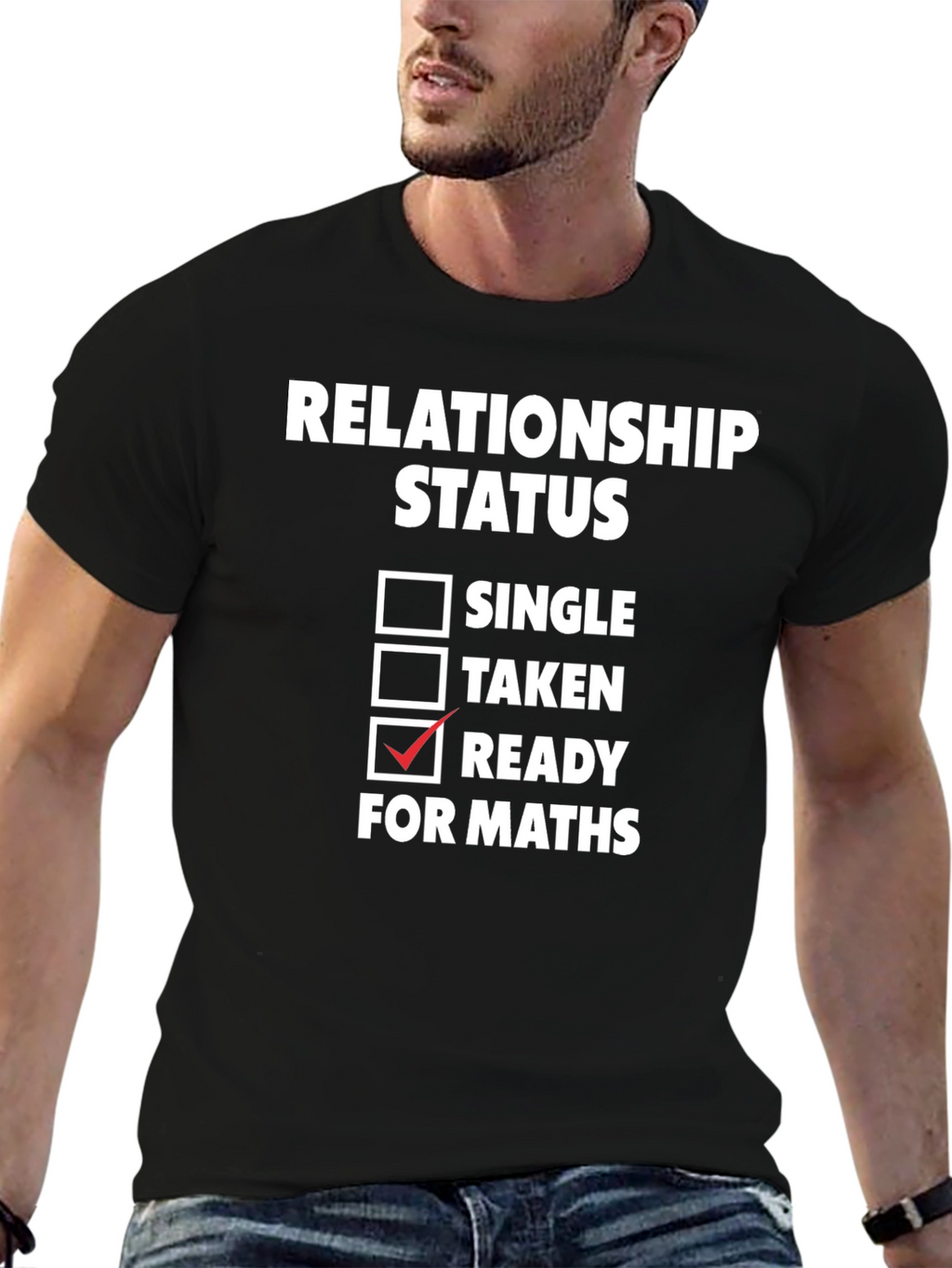 Ready for Maths Graphic Tee - Funny T-Shirt