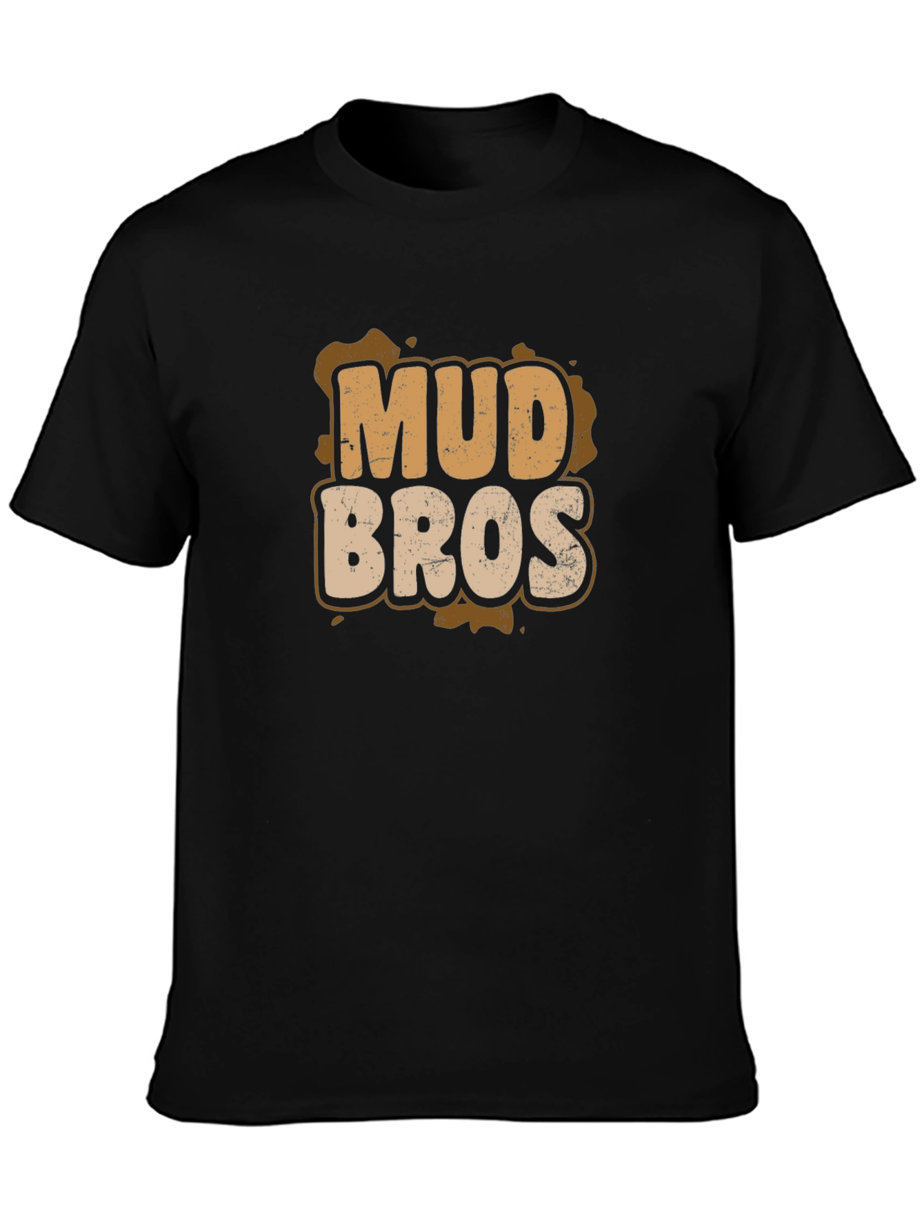 Mud Bros Graphic T-Shirt - Black