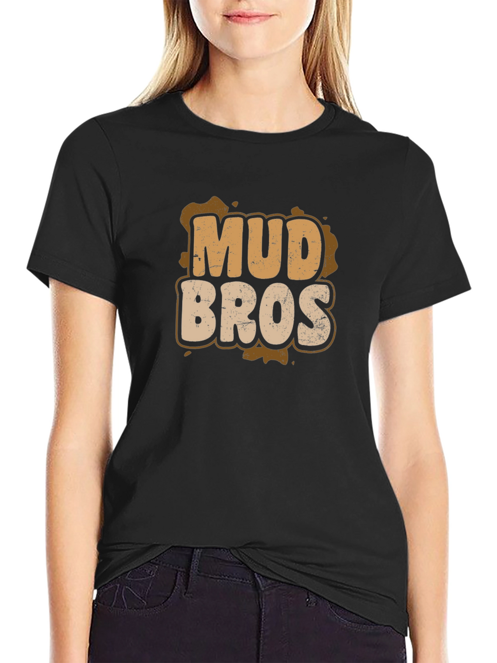 Mud Bros Graphic T-Shirt - Black