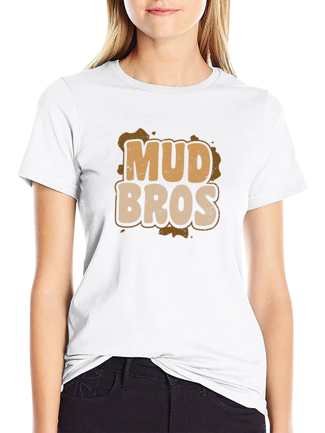 Mud Bros Graphic T-Shirt - Black
