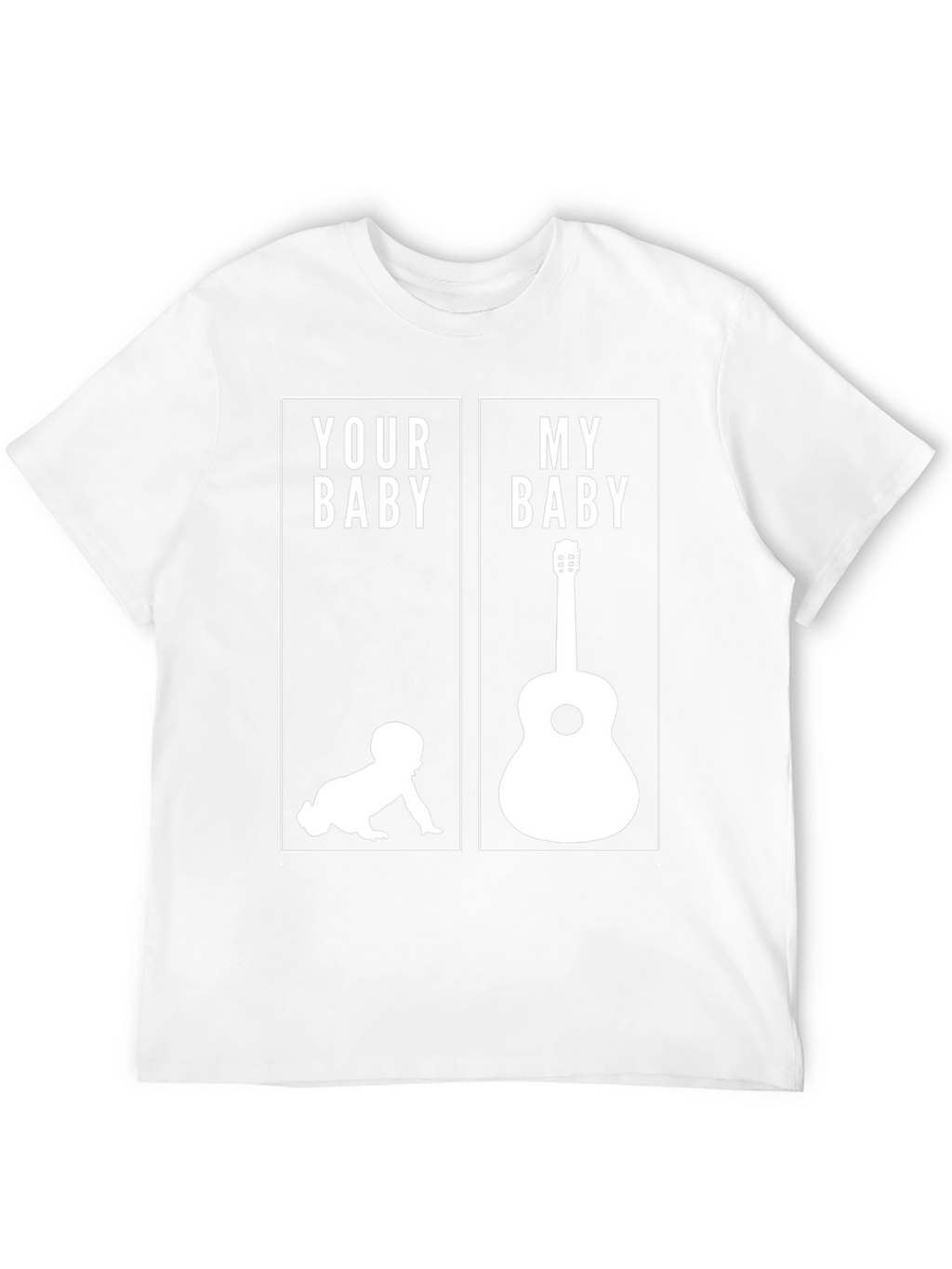 Funny Your Baby My Baby Guitar T-Shirt