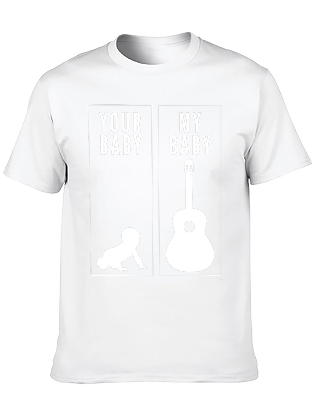 Funny Your Baby My Baby Guitar T-Shirt