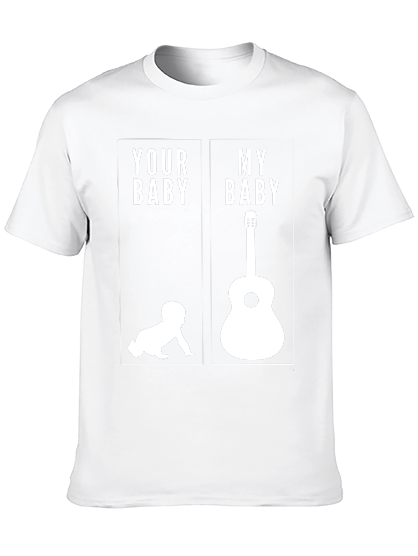 Funny Your Baby My Baby Guitar T-Shirt