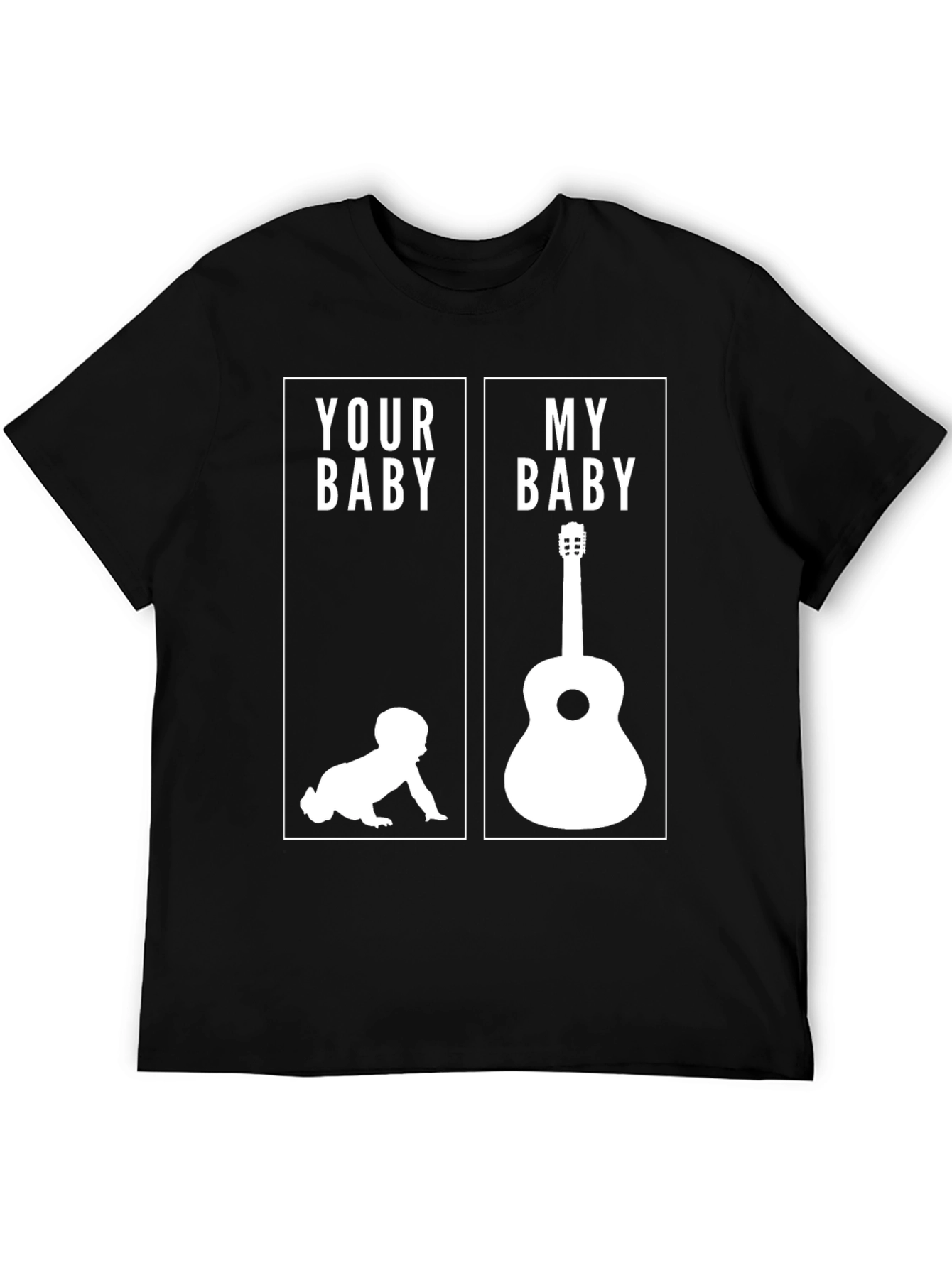 Funny Your Baby My Baby Guitar T-Shirt