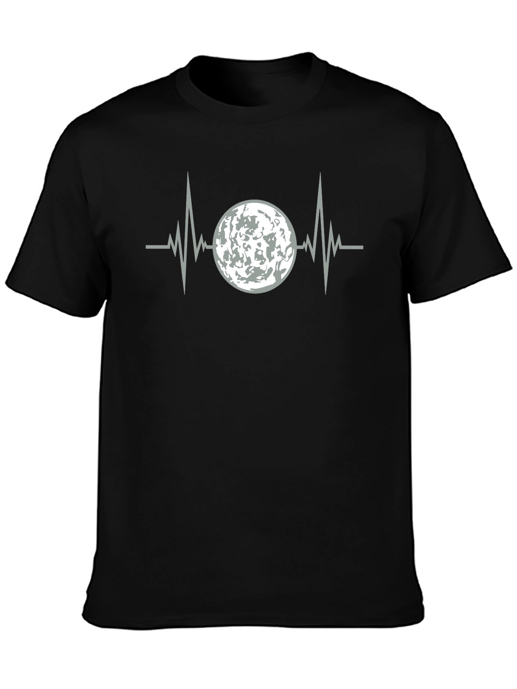 Moon Heartbeat T-Shirt - Unique Design