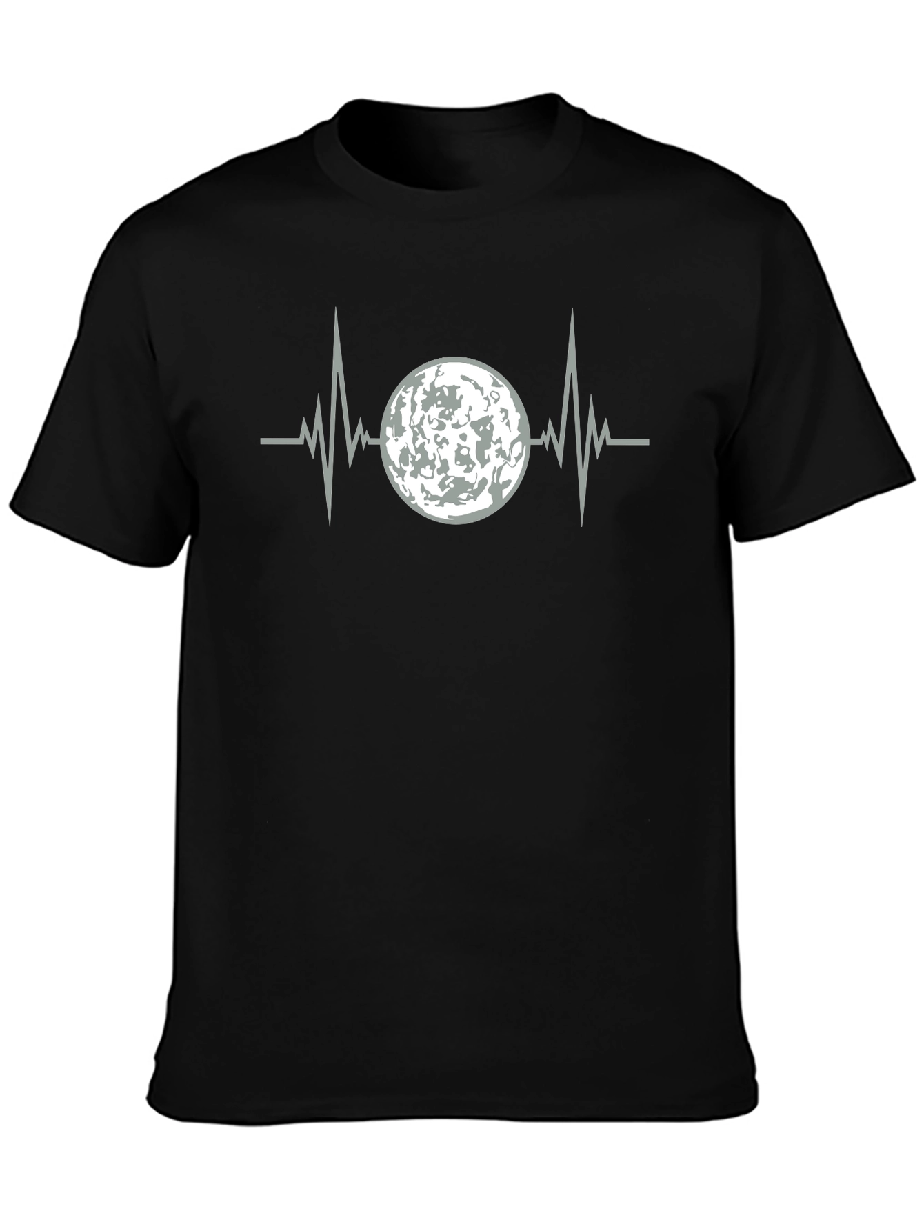 Moon Heartbeat T-Shirt - Unique Design