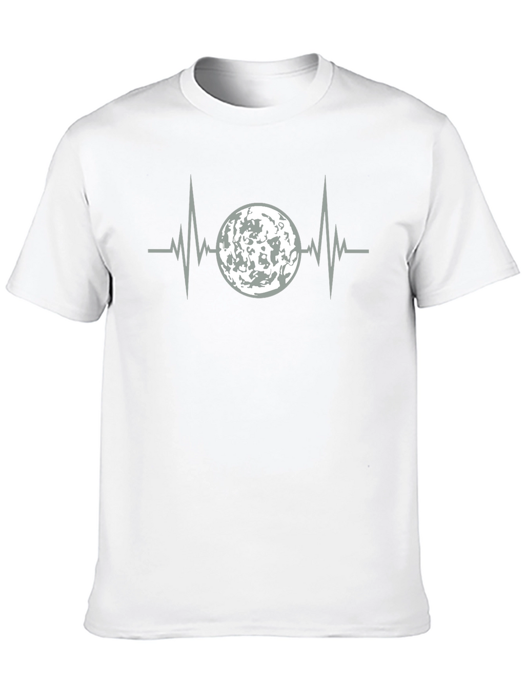 Moon Heartbeat T-Shirt - Unique Design