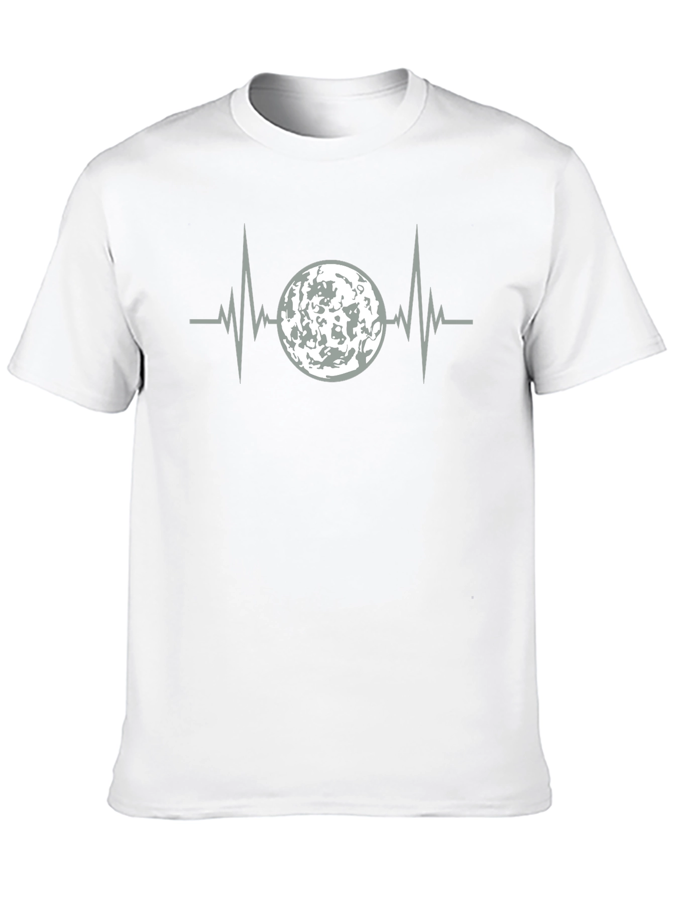 Moon Heartbeat T-Shirt - Unique Design