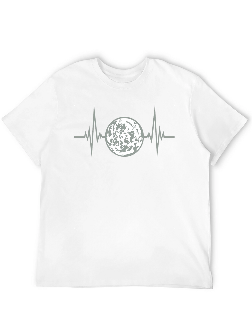 Moon Heartbeat T-Shirt - Unique Design