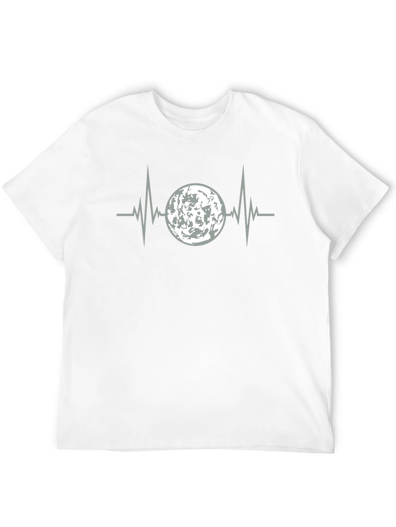 Moon Heartbeat T-Shirt - Unique Design