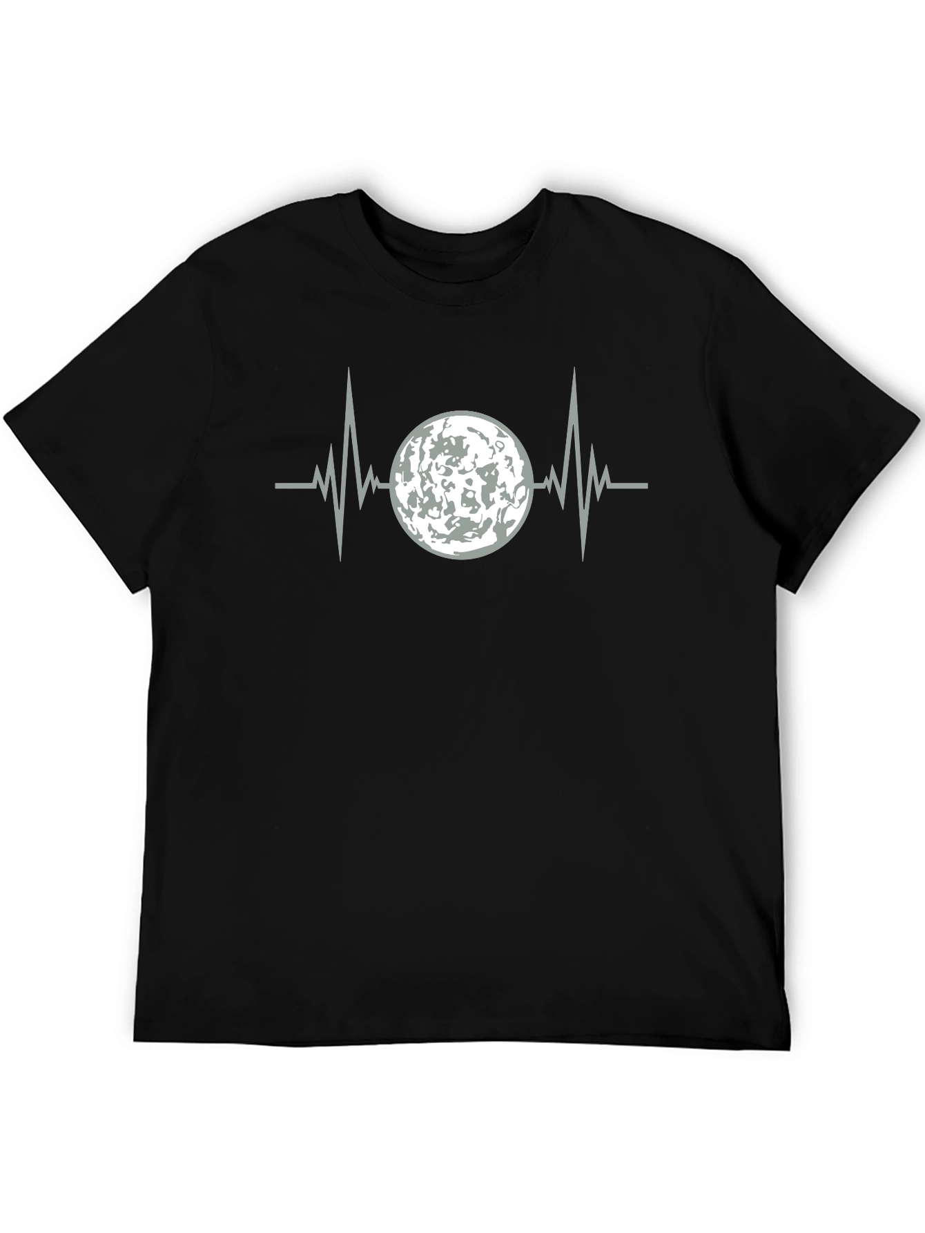 Moon Heartbeat T-Shirt - Unique Design