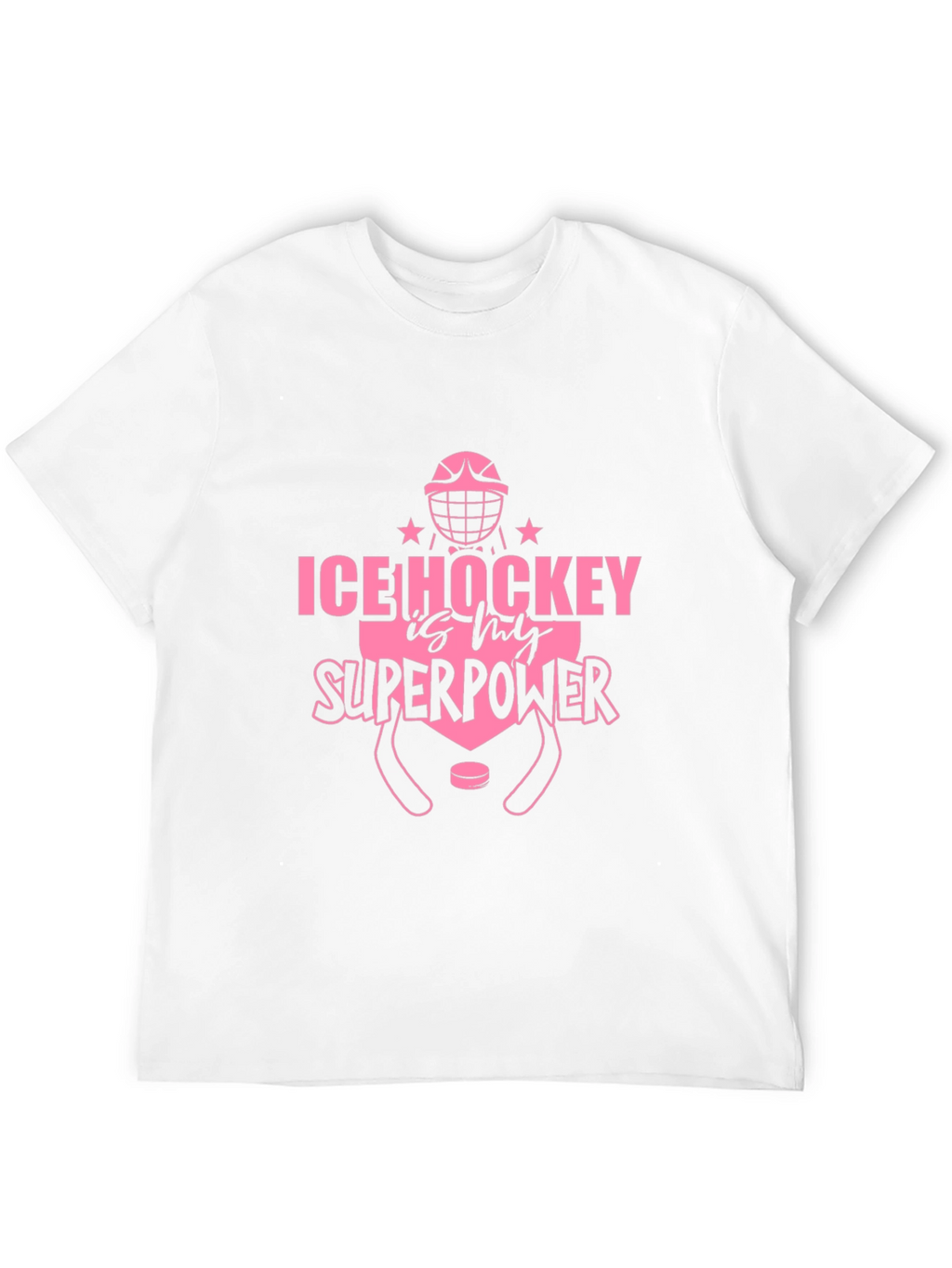 Ice Hockey is My Superpower Graphic Tee