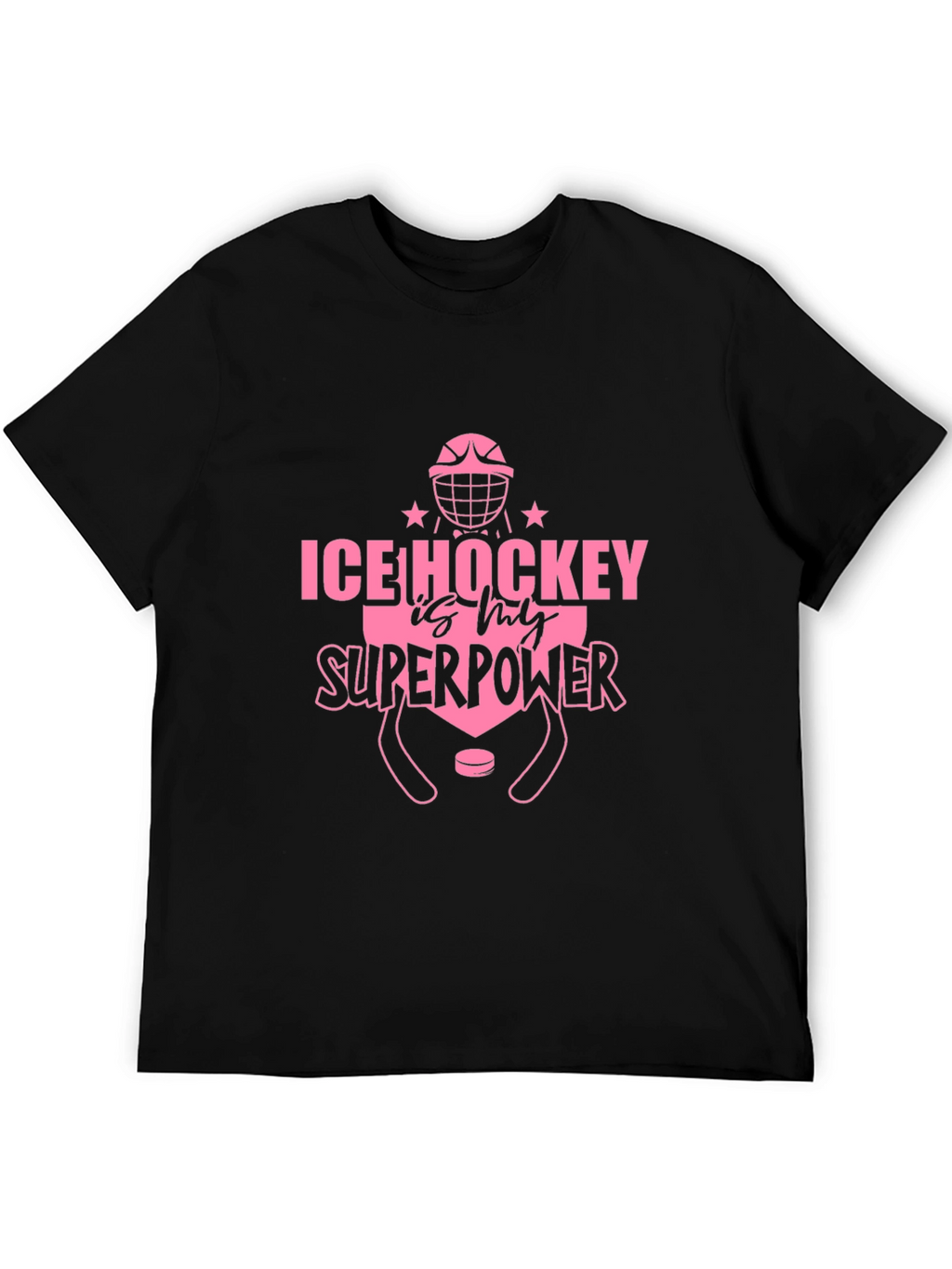 Ice Hockey is My Superpower Graphic Tee