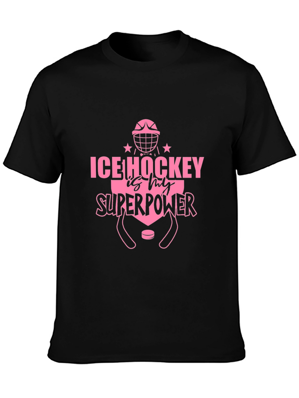 Ice Hockey is My Superpower Graphic Tee