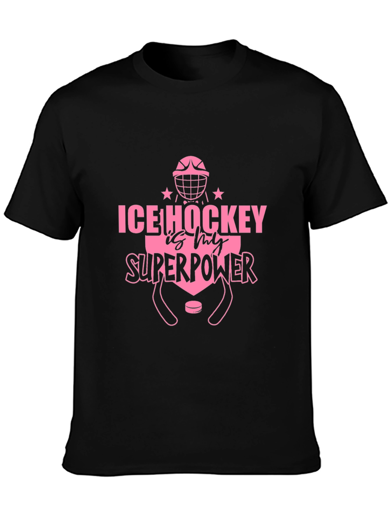 Ice Hockey is My Superpower Graphic Tee